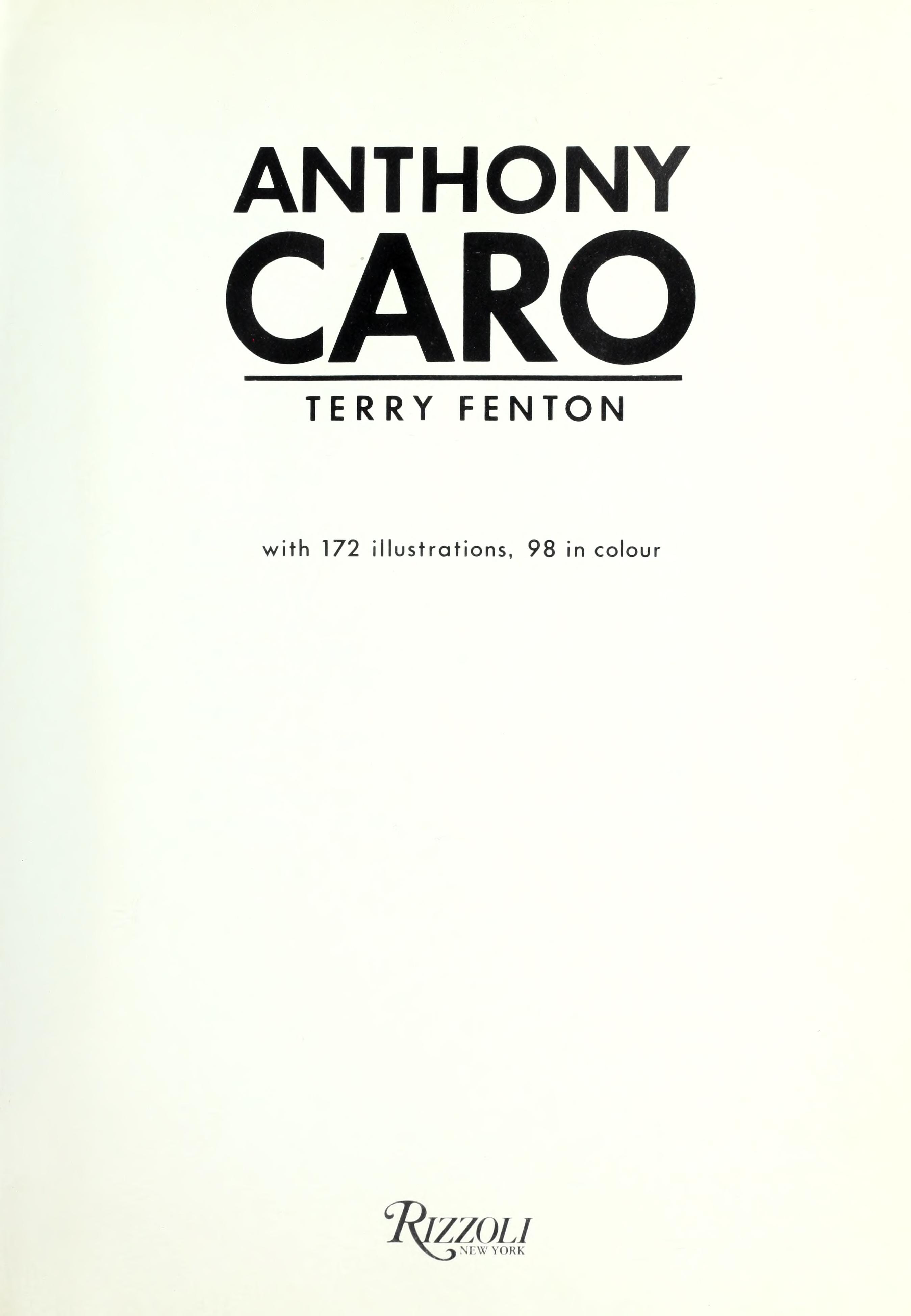 Anthony Caro