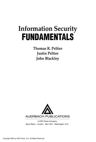 Information Security Fundamentals