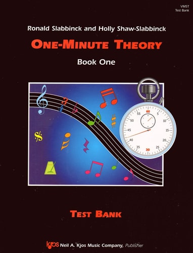 One-minute Theory for the Choral Music Classroom Test Bank