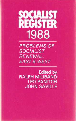 Socialist Register 1988