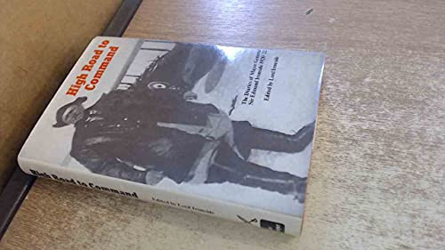 High road to command: the diaries of Major-General Sir Edmund Ironside, 1920-1922