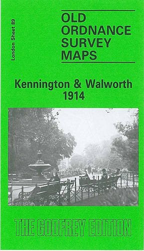 Kennington and Walworth 1914: London Sheet 089.3 (Old O.S. Maps of London)