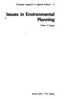 Issues in Environmental Planning (European Research in Regional Science)