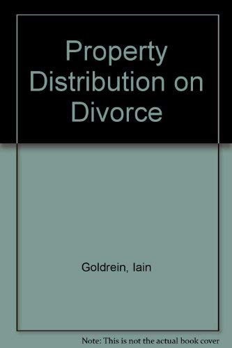Property Distribution on Divorce