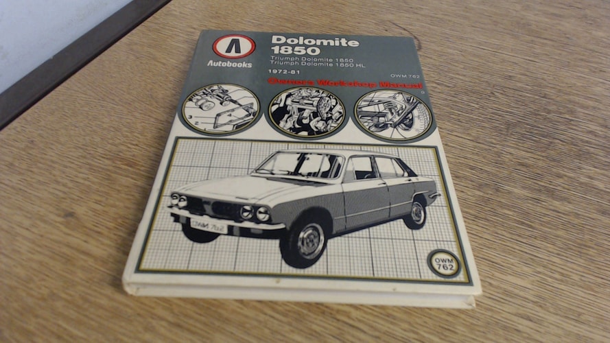 Autobook Triumph Dolomite 1850 1972-76, Triumph Dolomite 1850HL 1976-81