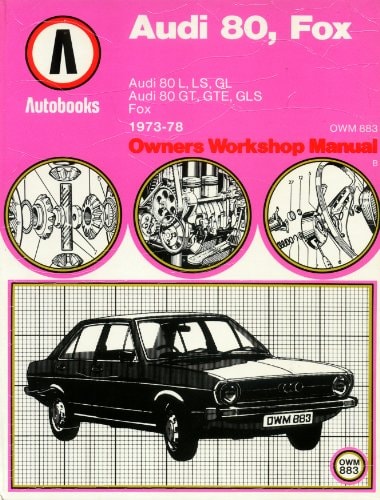 Audi 80, Fox 1973-78 Autobook