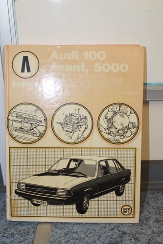 Audi 100, Avant, 5000 1976-80 Autobook