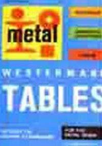 Westermann Tables for the Metal Trade: Materials, Numerical Qualities, Forms