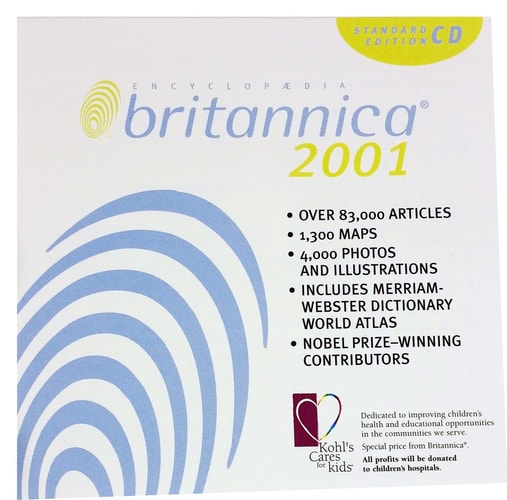 Encyclopedia Britannica 2001
