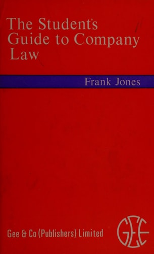 The Student's Guide to Company Law