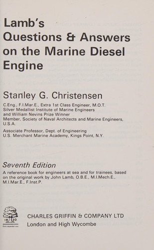 Lamb's Questions and Answers on the Marine Diesel Engine