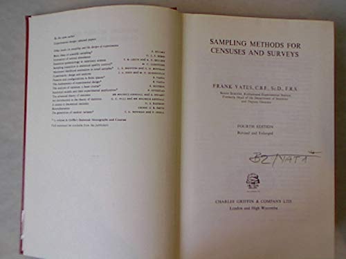 Sampling Methods for Censuses and Surveys