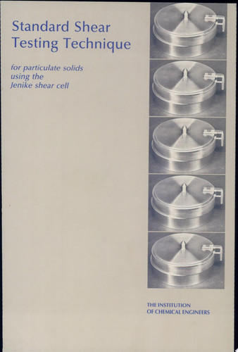 Standard Shear Testing Technique for Particulate Solids Using the Jenike Shear Cell