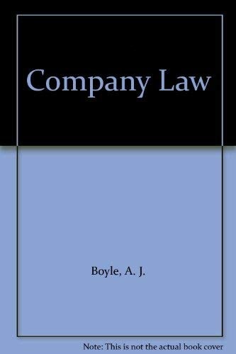 Boyle & Birds' Company Law