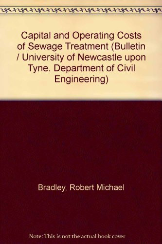 Capital and Operating Costs of Sewage Treatment