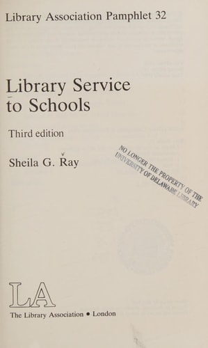Library Association Pamphlet