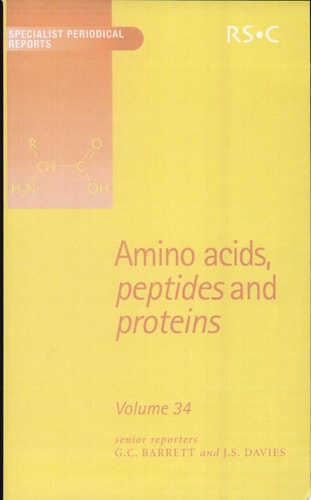 Amino Acids, Peptides and Proteins Volume 34