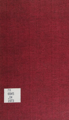 Letters concerning poetical translations, 1739