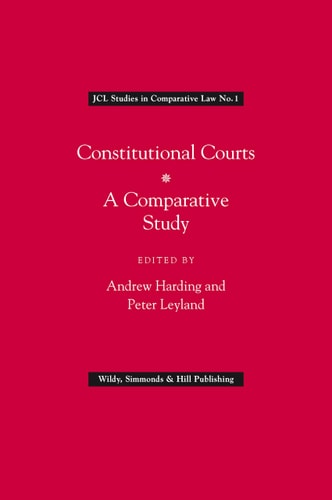 Constitutional Courts A Comparative Study