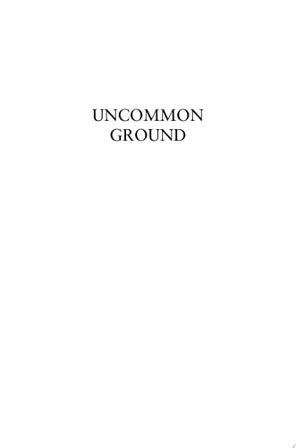 Uncommon Ground White Women in Aboriginal History