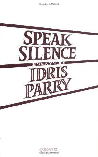 Speak Silence Essays