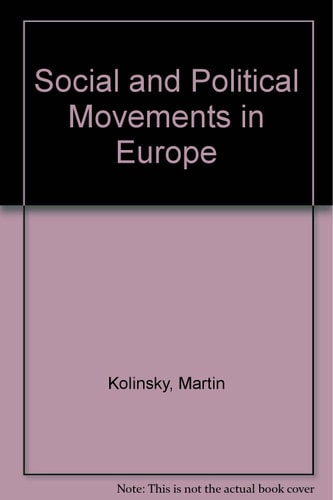 Social and Political Movements in Western Europe