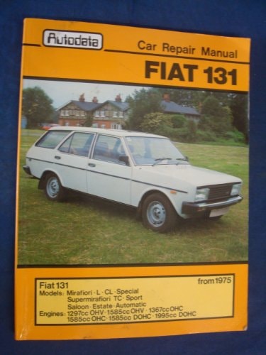Car Repair Manual for Fiat 131 from 1975