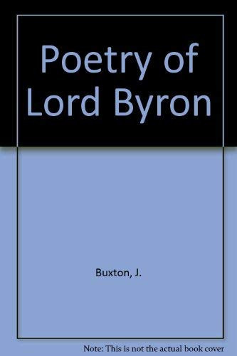 Poetry of Lord Byron