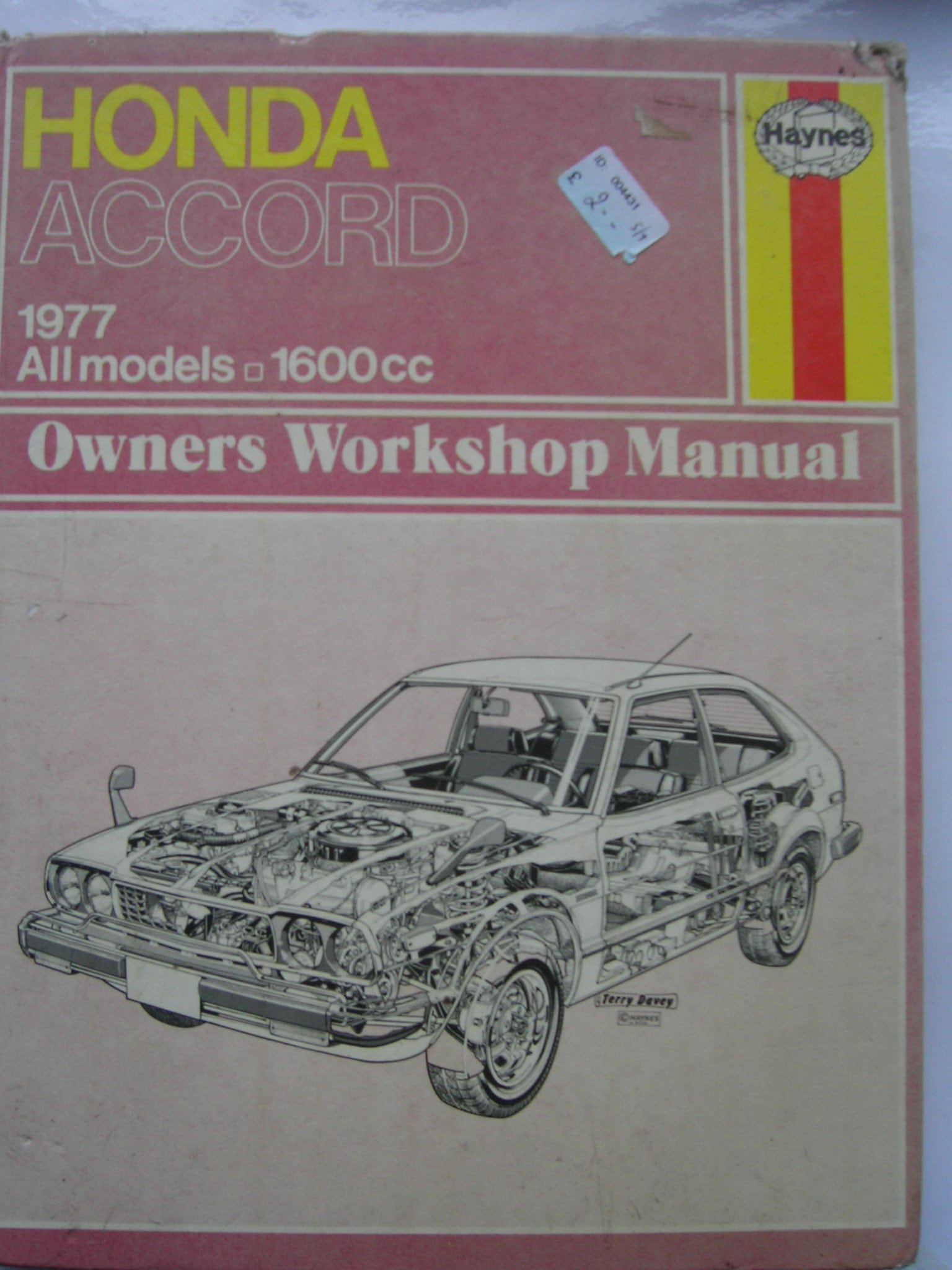 Honda Accord Owners Workshop Manual