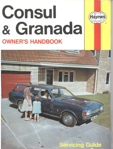 Ford Consul & Granada Covers All UK Models, 1972 to 1977