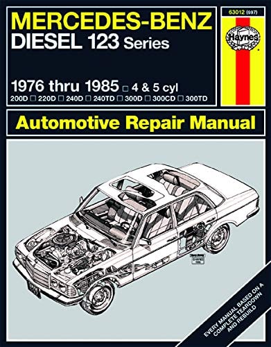 Mercedes-Benz Diesel 123 Series 1976-1985: 4 & 5 Cyl