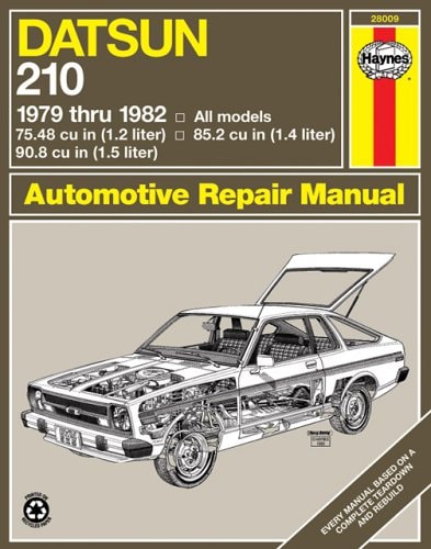 Datsun 210 1979 Thru 1982