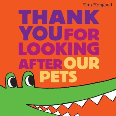 Thank You For Looking After Your Pets