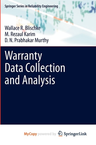 Warranty Data Collection and Analysis