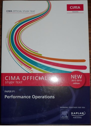 CIMA. Performance operations