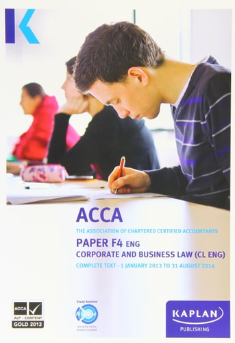 ACCA Paper F4 ENG Corporate and Business Law (CL ENG)