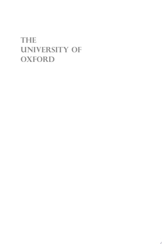 The University of Oxford