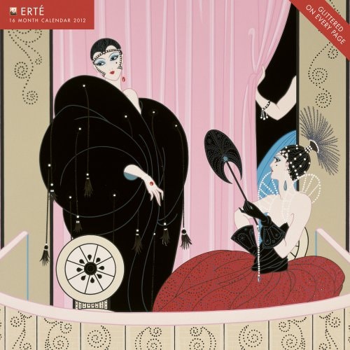 Calendar 2012 Erté (Flame Tree Art Calendars) Wall 30 x 30 cm