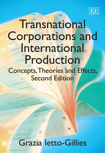 Transnational Corporations and International Production Concepts, Theories and Effects
