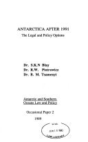 Antarctica after 1991