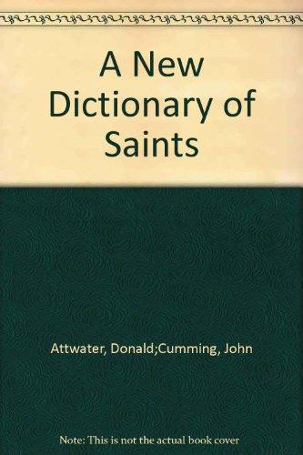A new dictionary of saints
