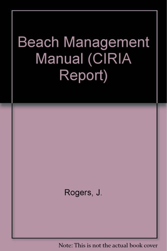 Beach Management Manual