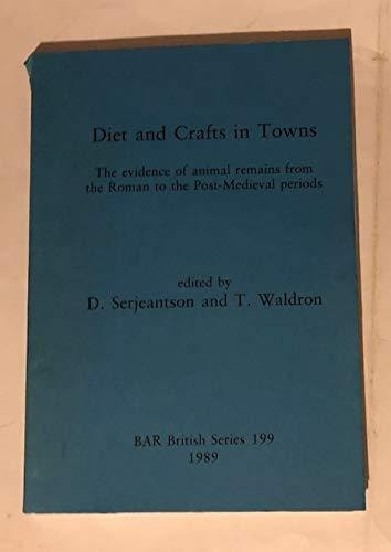 Diet and Crafts in Towns