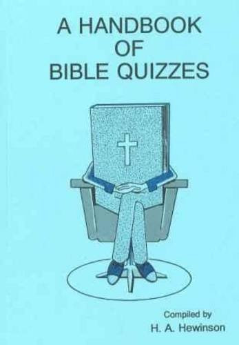 A Handbook of Bible Quizzes