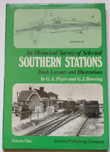 An Historical Survey of Selected Southern Stations Layout and Illustrations