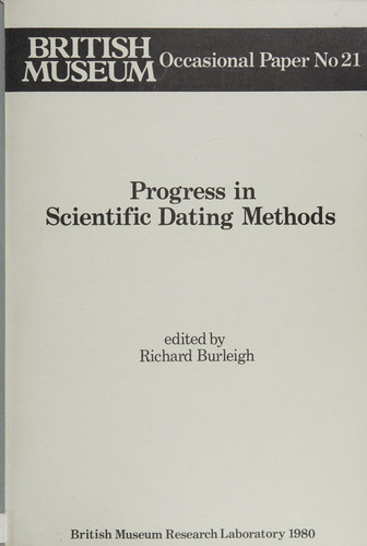 Progress in Scientific Dating Methods (Occasional Paper)