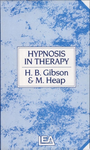 Hypnosis in Therapy