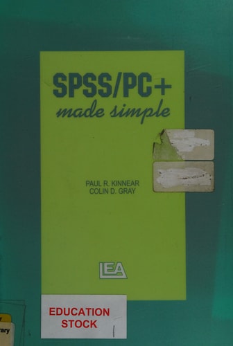 SPSS/PC+ Made Simple