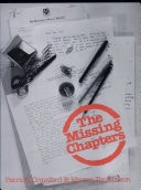 The Missing Chapters Women Staff at the University of Western Australia 1963-1987
