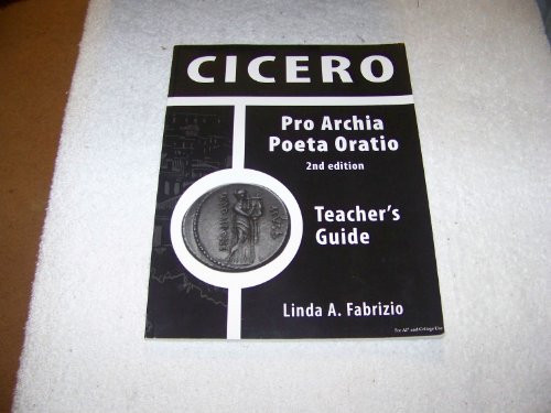 Cicero Pro Archia Poeta Oratio